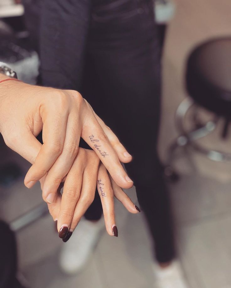 ‘Til Death Couples Tattoos