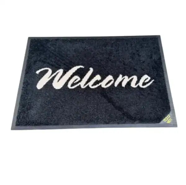 שטיחים סופחים עם כיתוב וולקאם