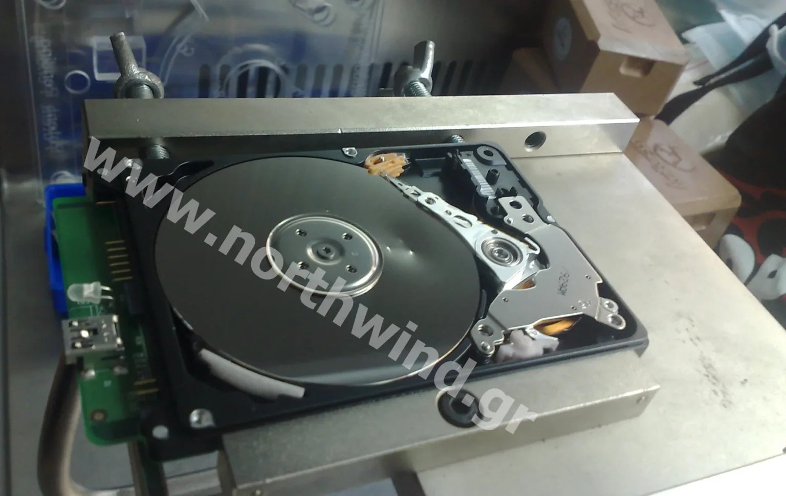 Ανάκτηση δεδομένων κατεστραμμένου δίσκου ανάκτηση δεδομένων HDD