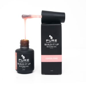 Pure - ג'ל בנייה בבקבוק - Build it up - Cover pink