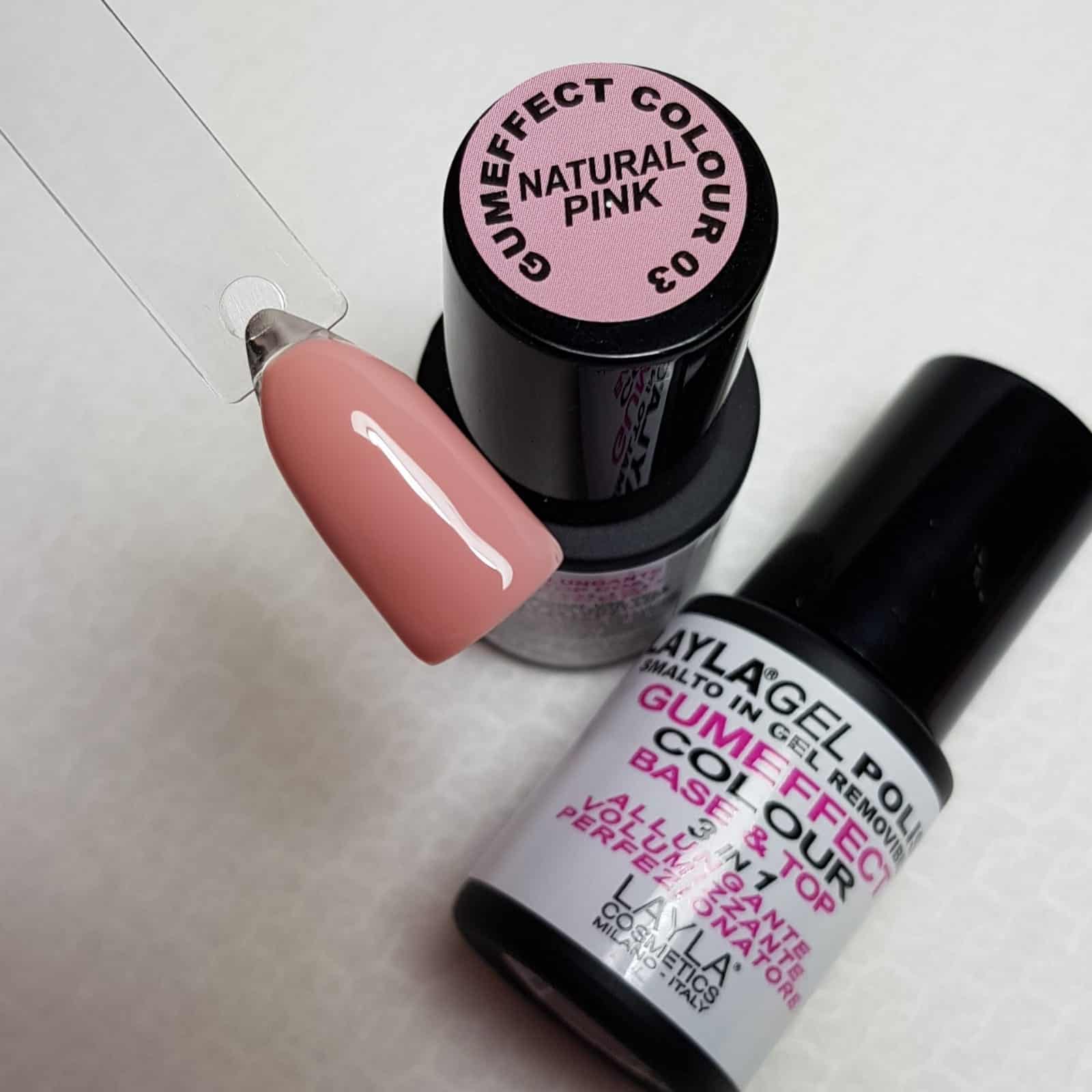 RUBBER BASE & COLOR NATURAL PINK