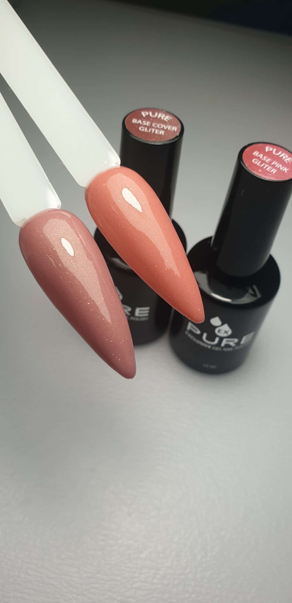 Base pink gliter&Base cover pink gliter