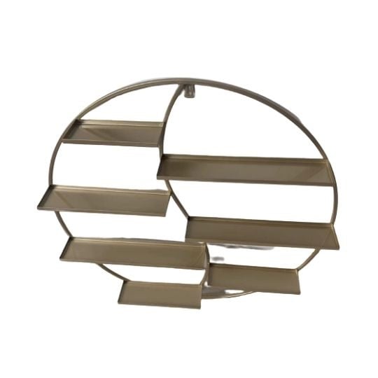 סטנד תלייה עגול עם מדפים רחבים - Image 2
