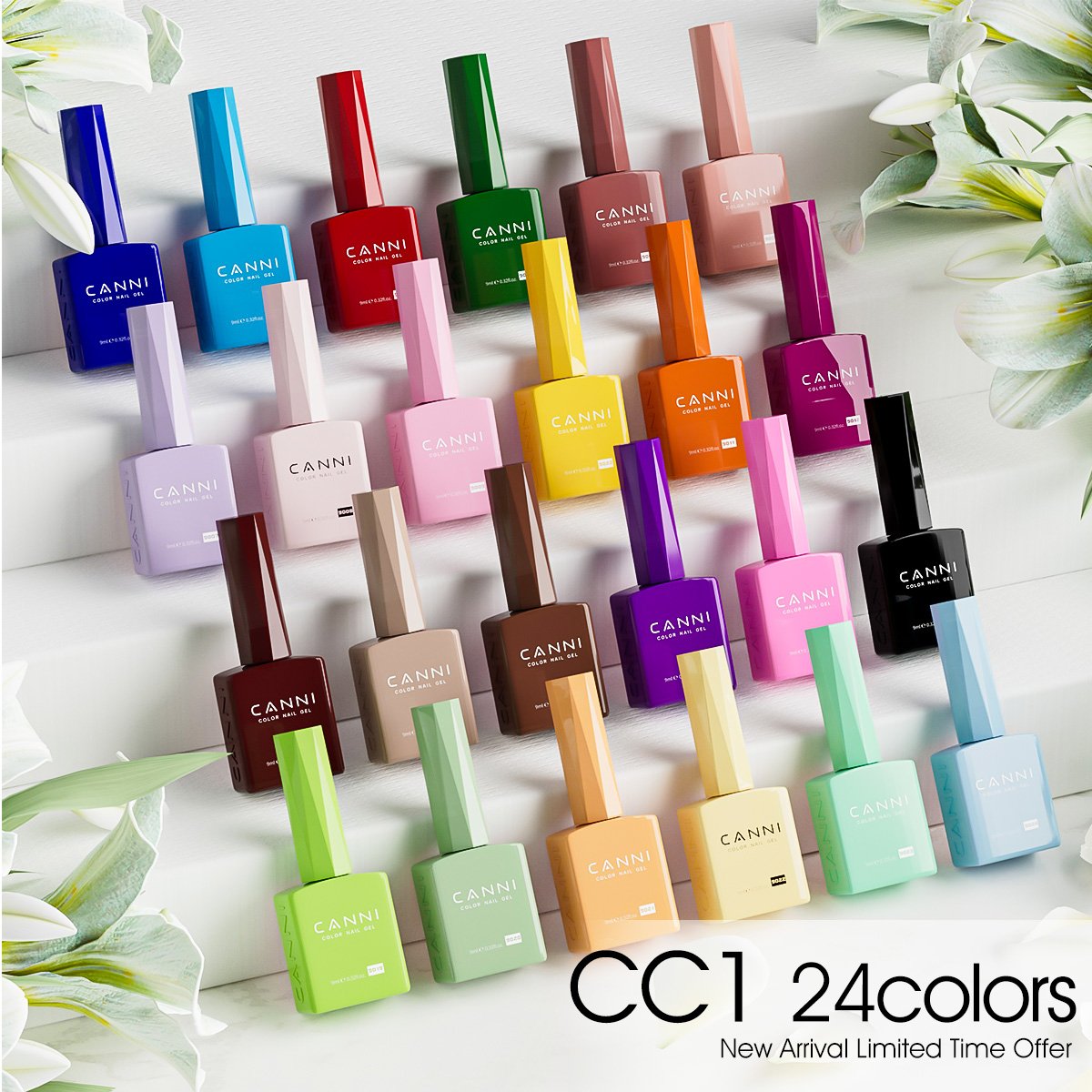 ⁦מזוודה 24 גוונים קאני - CC1 - Canni⁩ – תמונה ⁦2⁩