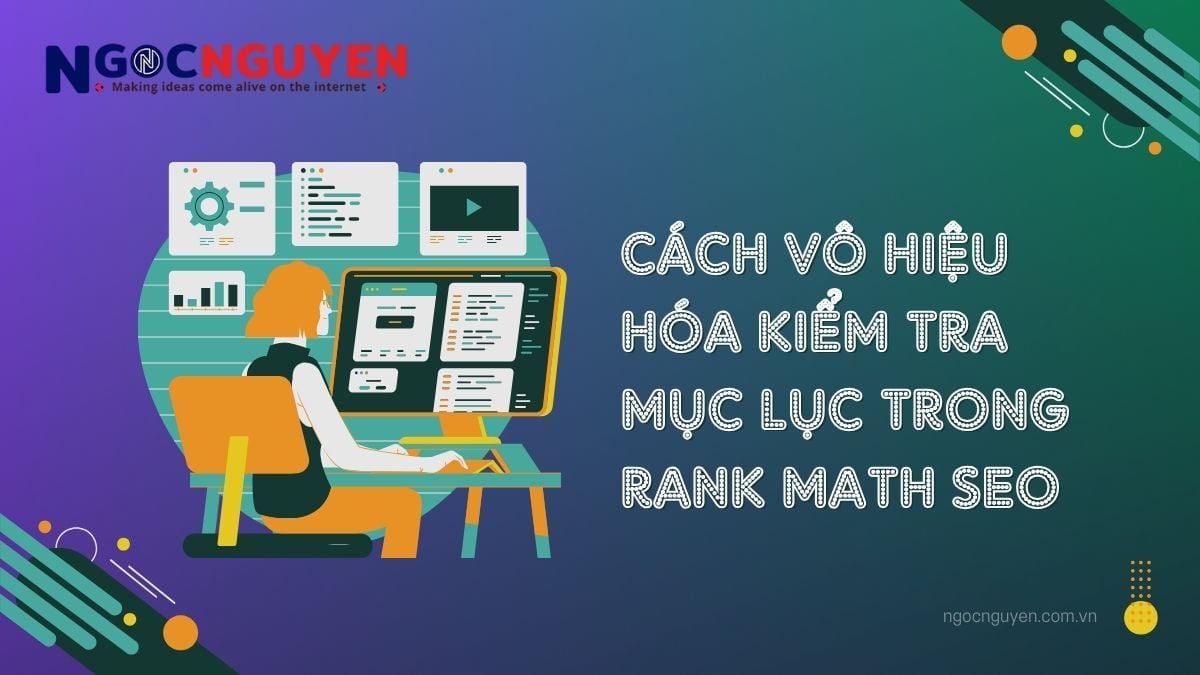 Cách vô hiệu hóa kiểm tra mục lục trong Rank Math SEO