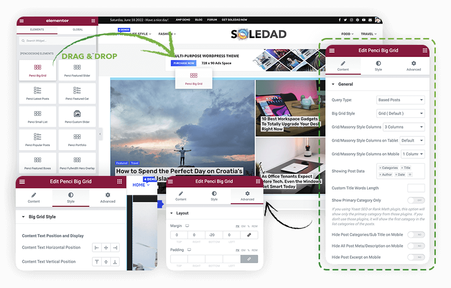 soledad elementor