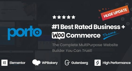 Porto 7.6.3 – Multipurpose & WooCommerce Theme