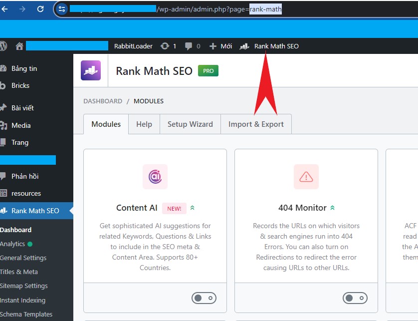 huong dan cach an hien cac menu trong wordpress admin 2