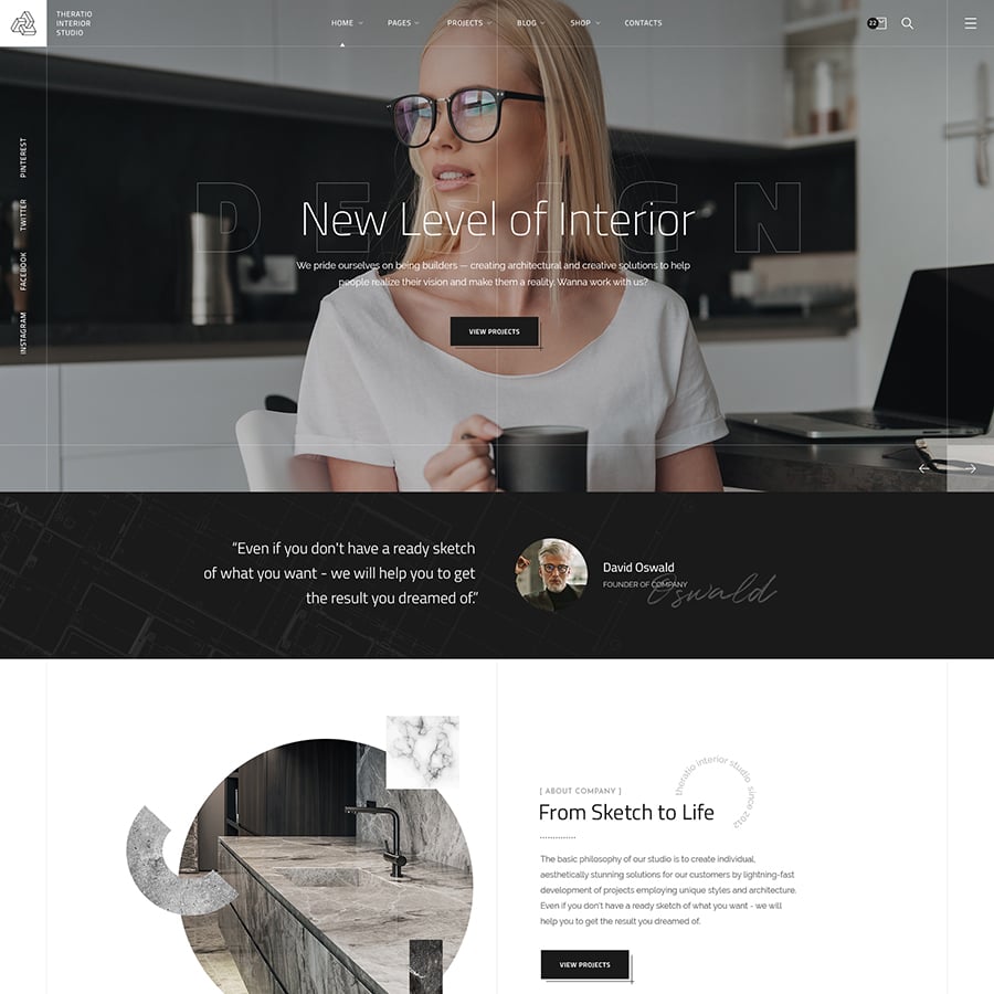 theratio interior design theme 1