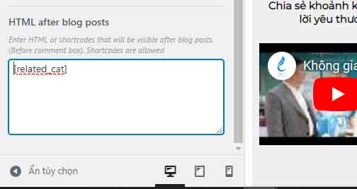 code them bai viet lien quan vao flatsome