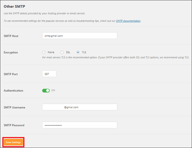 huong dan cau hinh gui mail smtp wordpress 7