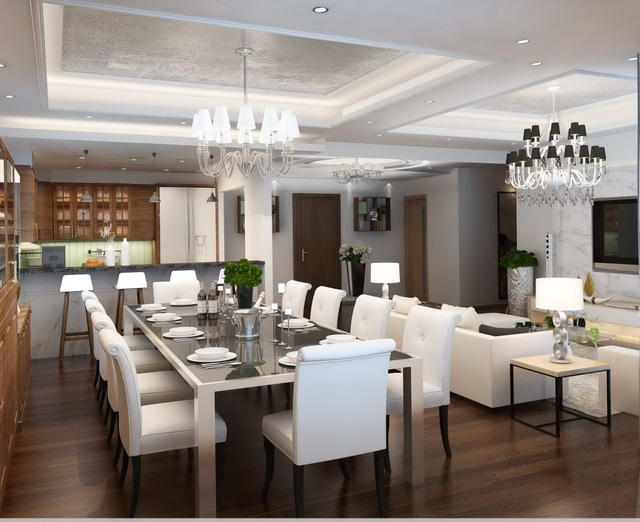 Căn hộ 5 phòng ngủ chung cư Lạc Hồng Lotus 2 Ngoại Giao Đoàn