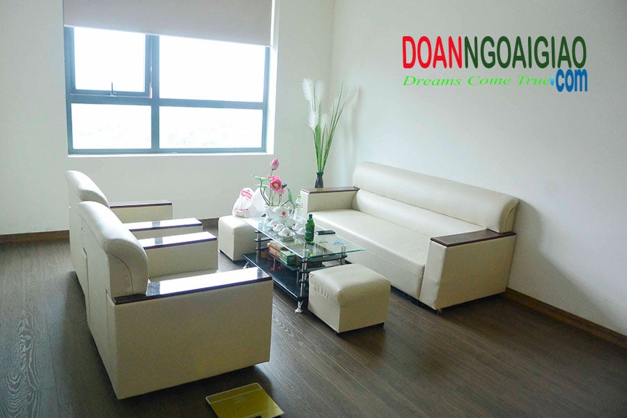 Phòng khách căn hộ Ngoại giao đoàn