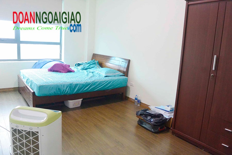 Phòng ngủ căn hộ Ngoại giao đoàn