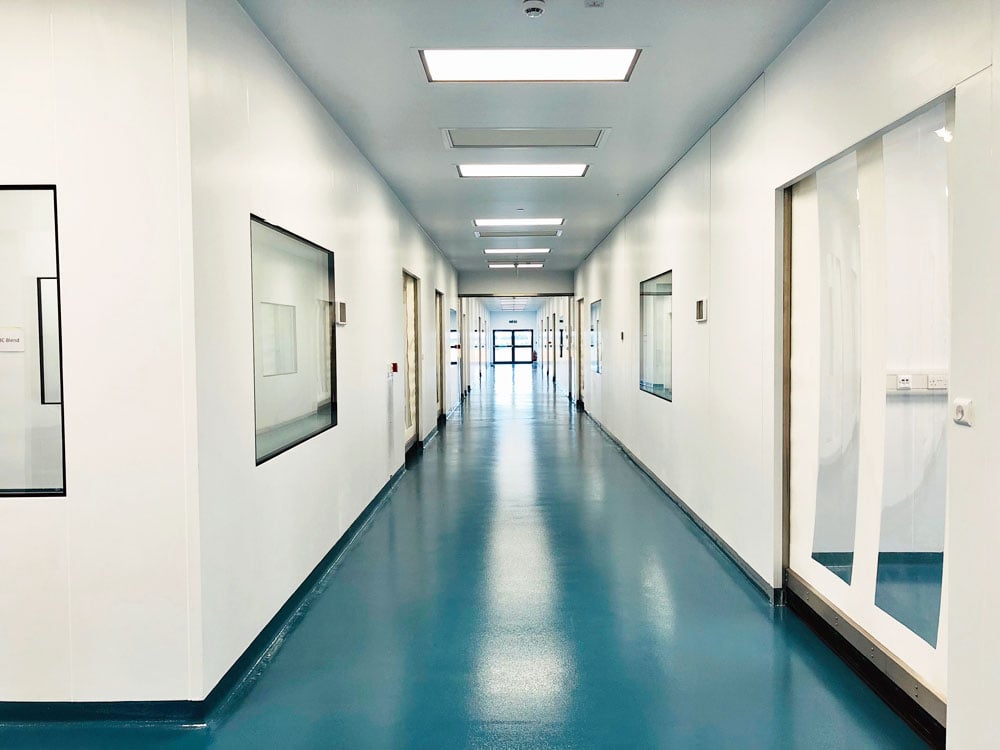 Aluminium honeycomb modular wall cleanroom Aluminium honeycomb modular wall cleanroom