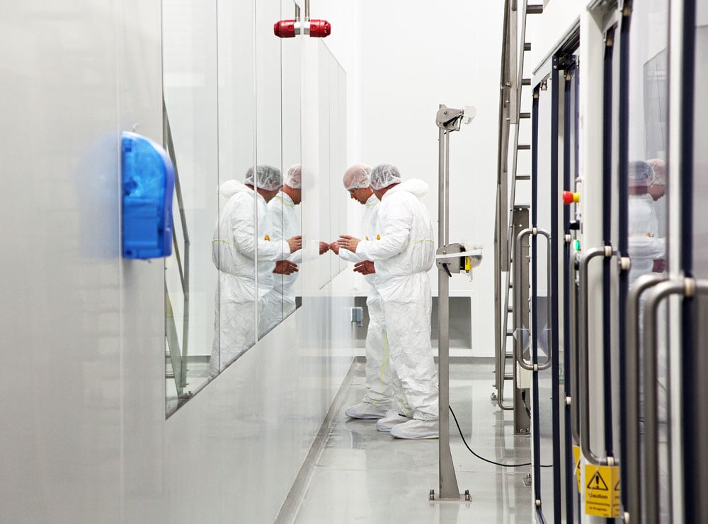 In-operation state cleanroom In-operation state cleanroom