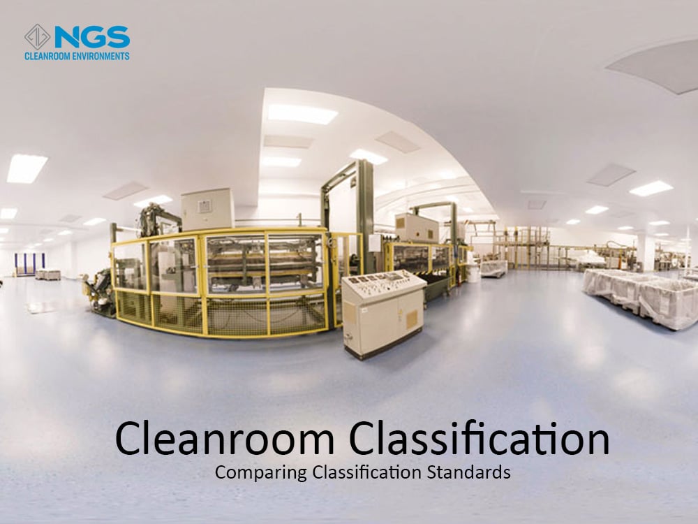 Comparison of cleanroom standards Comparison of cleanroom standards