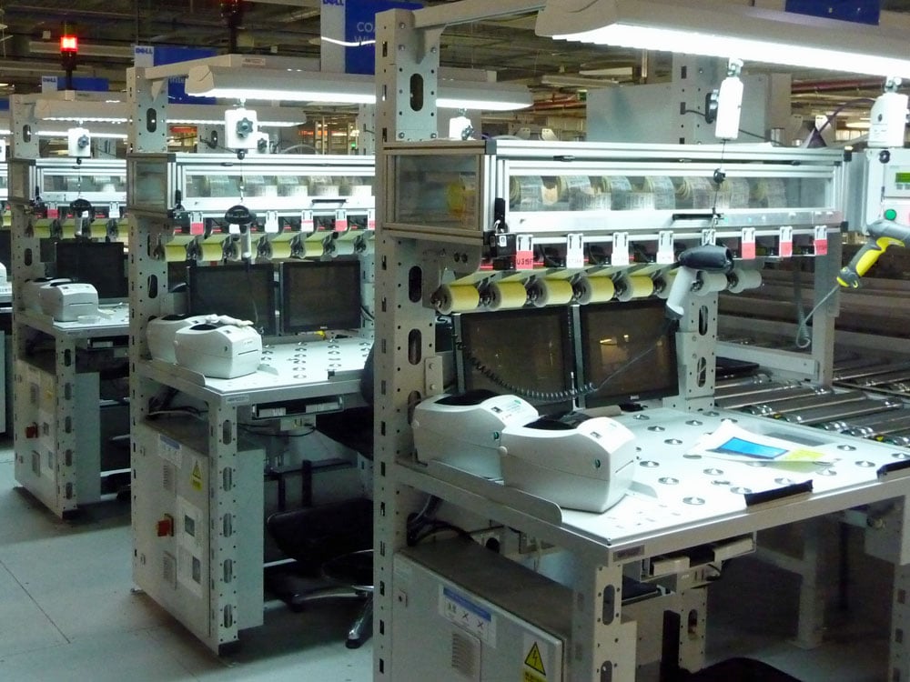 Material Handling Labelling Workstation