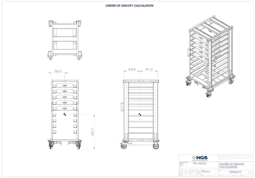 Center of Gravity Calculation Stress Test Design