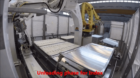 Sterilisation Tray Unloading Sterilisation Tray Unloading
