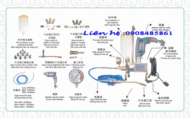 Linh kiện máy Sl500