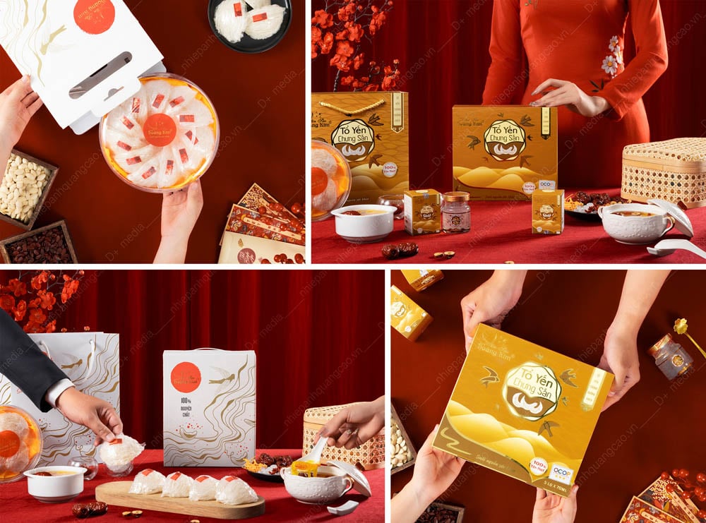 TOP 05 CONCEPT CHỤP QUẢNG CÁO YẾN SÀO THU HÚT