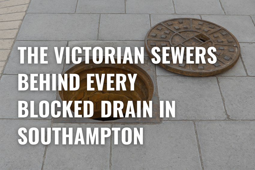 victorian sewers blocked drains southampton