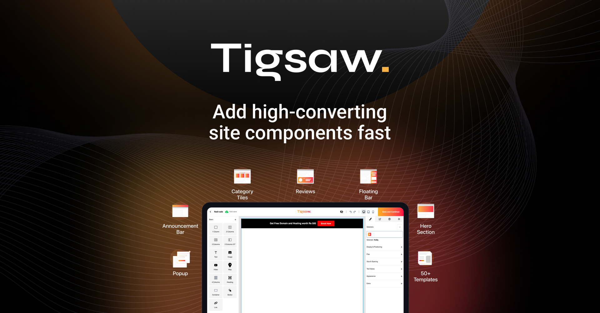 Tigsaw - Best WordPress Lifetime Deals