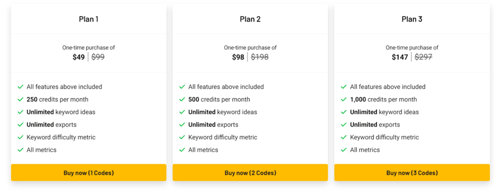 Keywordpro lifetime deal