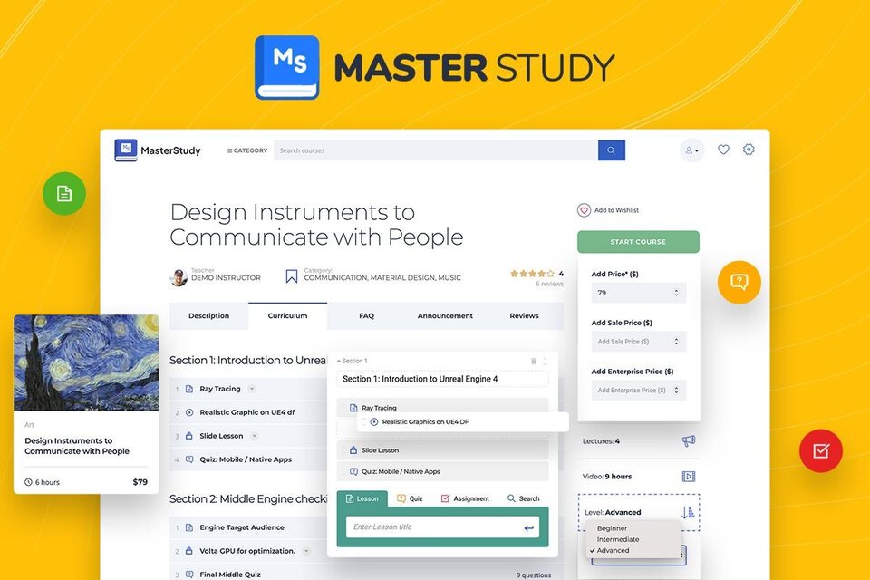 masterstudy lms vs academy