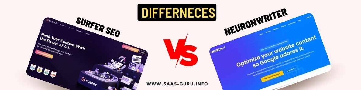 differences between Surfer SEO vs neuronwriter differences between Surfer SEO vs neuronwriter