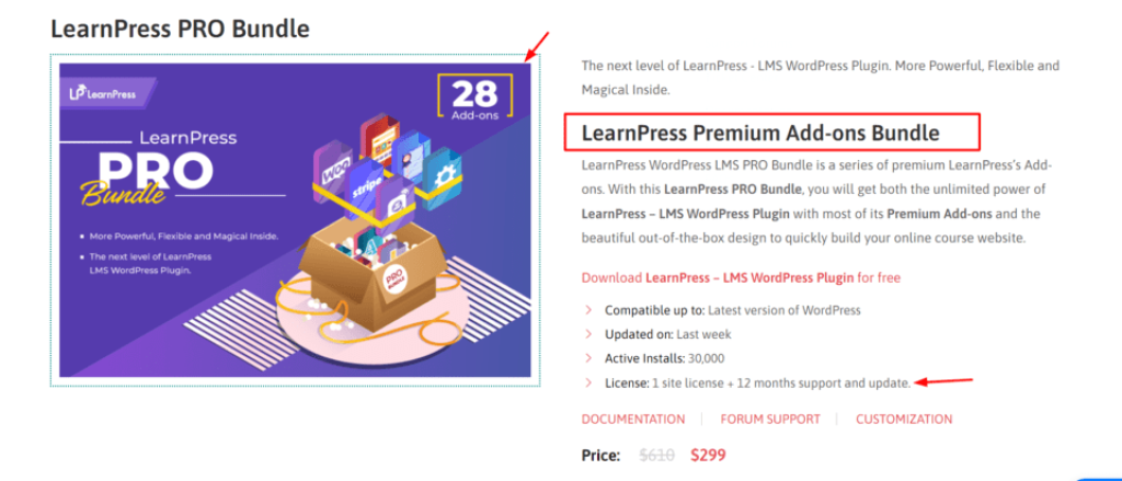 Masterstudy LMS Vs LearnPress - learnpress add-on bundle