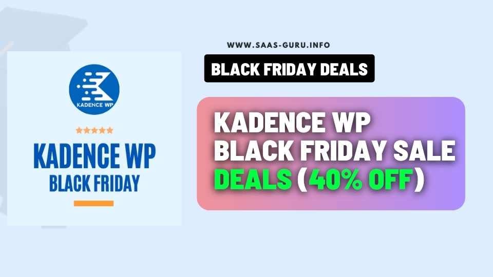 Scalenut Black Friday Sale Kadence Wp Black Friday Deal 2025