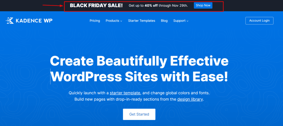 Kadence WP Black Friday kadence wp black friday deal