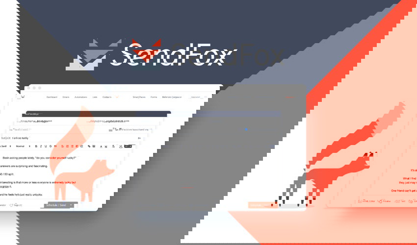 SendFox | Discover products. Stay weird. - AppSumo