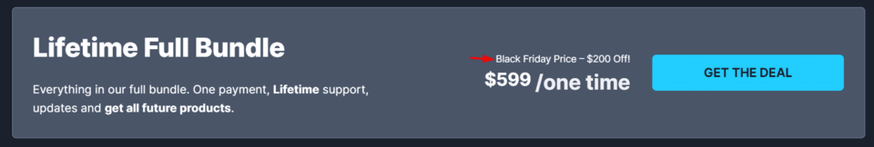 kadence lifetime deal black friday