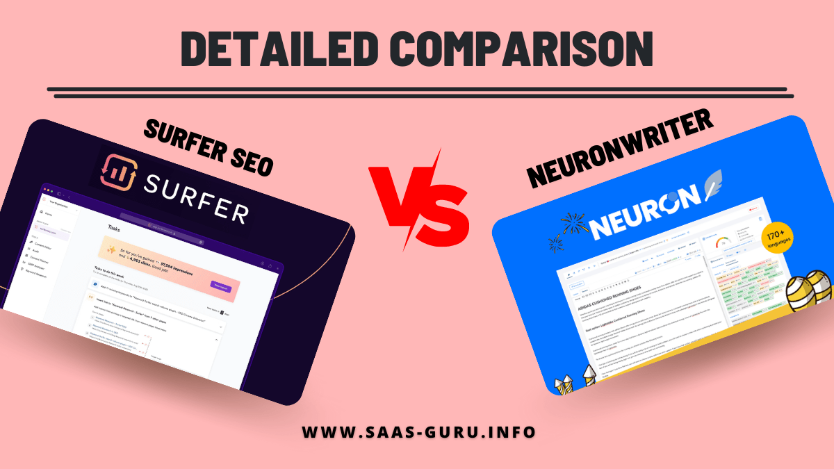 Surfer SEO Vs NeuronWriter