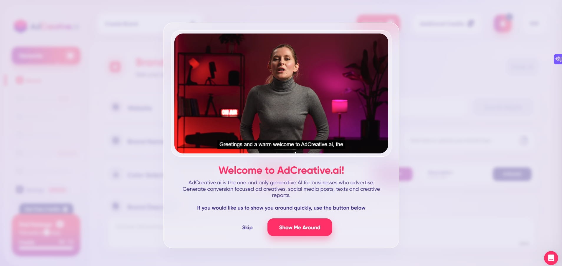 Adcreative ai Black Friday sale