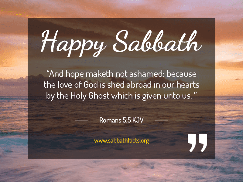 Happy Sabbath greetings with bible verses 2