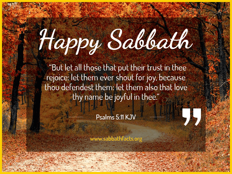 pictures of happy sabbath