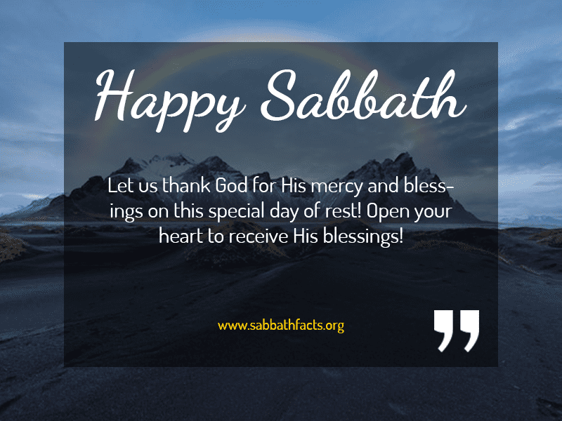 happy sabbath greetings quotes