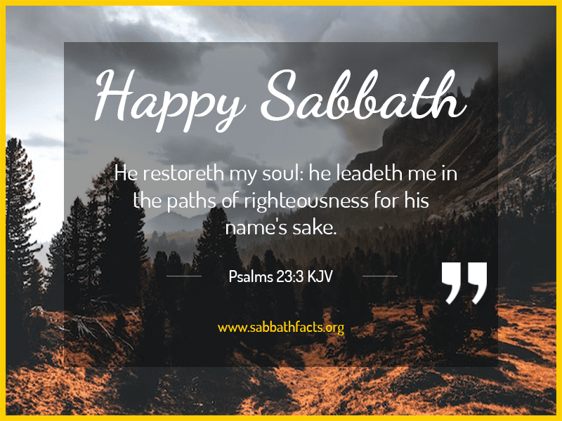 Happy Sabbath Wishes