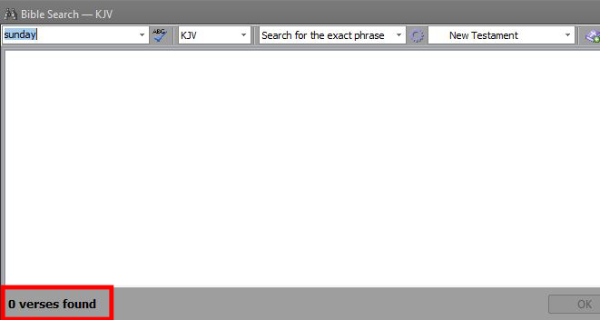 Where in the Bible does it say the Sabbath is Sunday