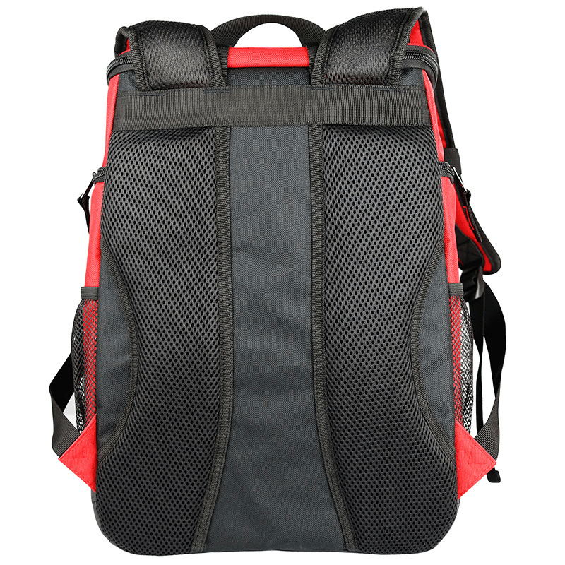 Sac à dos isotherme avec un design ergonomique, fabriqué en matériau résistant, idéal pour le transport de nourriture et de boissons tout en maintenant leur température.