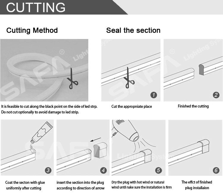 ⁦الليد بروفايل سيليكون مرن⁩ - الصورة ⁦2⁩