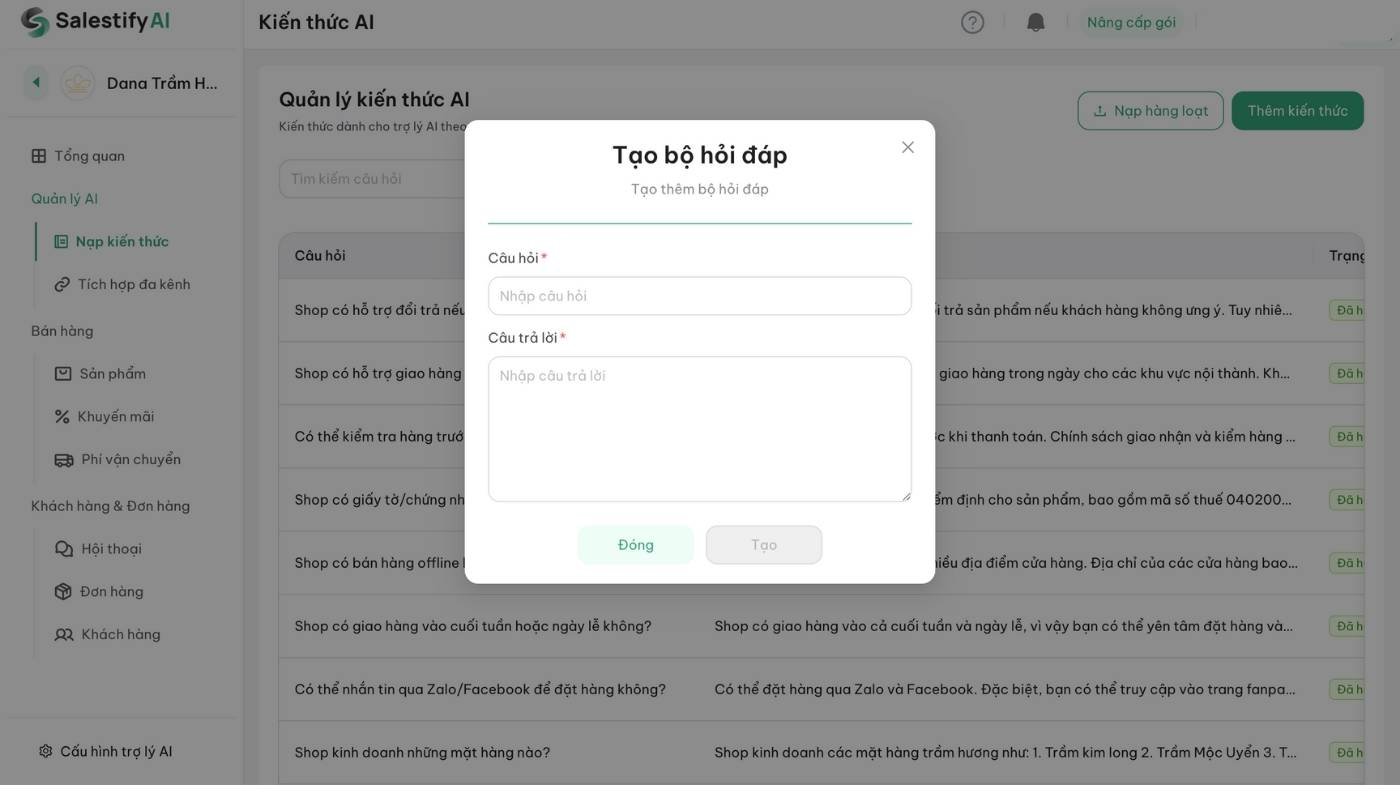 Mô Hình "Freemium" Độc Đáo Của Salestify.AI (Xây Dựng AI Miễn Phí)