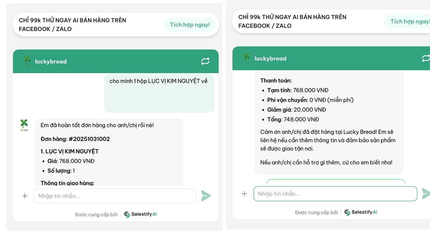 Ví dụ kịch bản chatbot hiệu quả