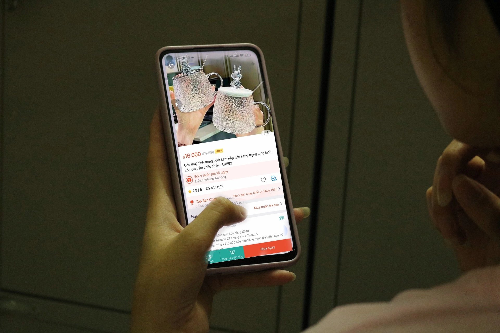 Thói quen mua hàng buổi tối