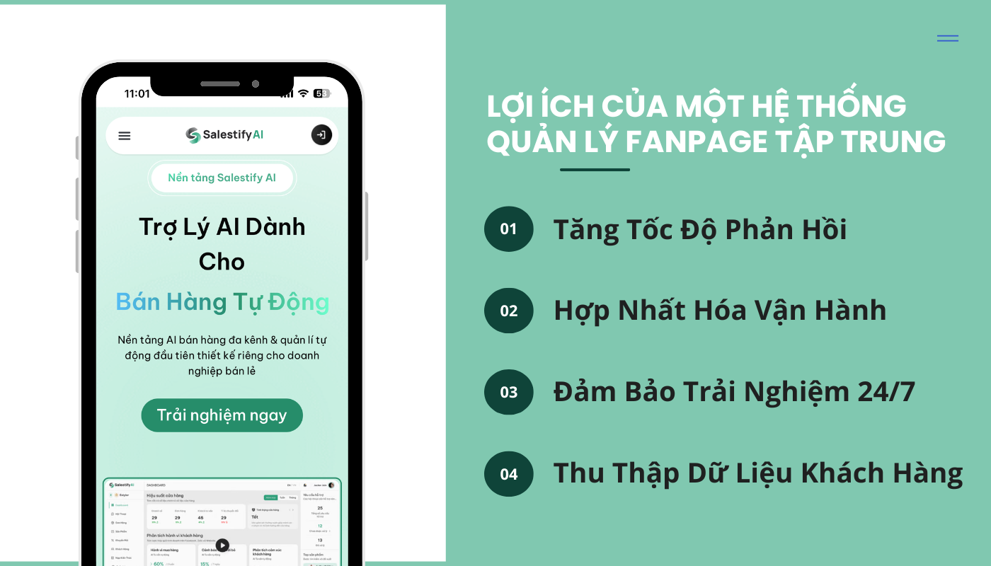 Salestify AI: Mảnh ghép hoàn hảo cho chiến lược tăng trưởng bền vững