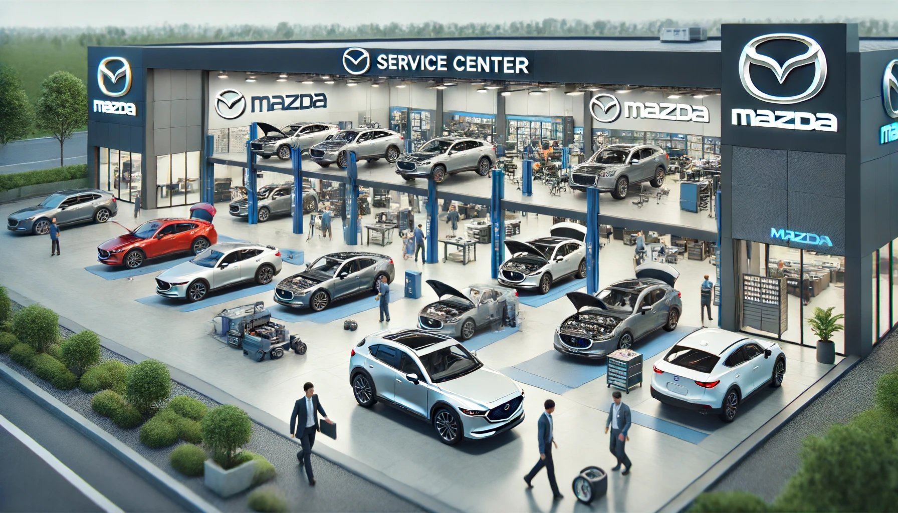 מוסך מרכזי מאזדה